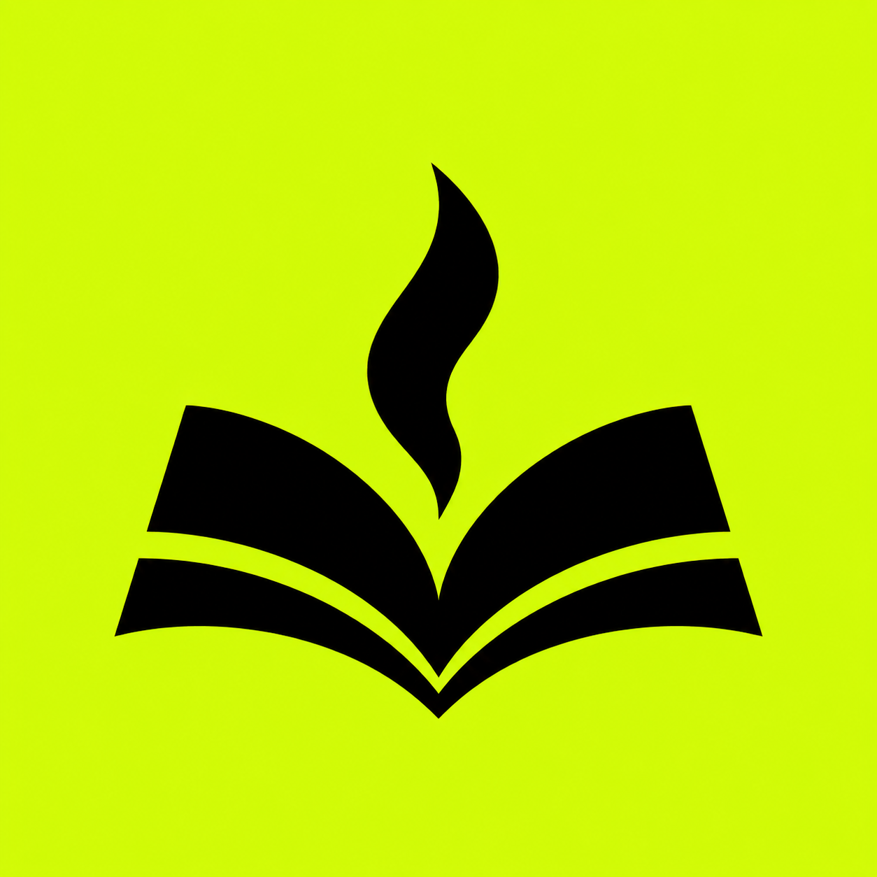 $LORE open-book and flame mark